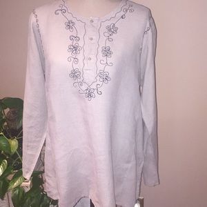 Outfit JPR Linen blouse